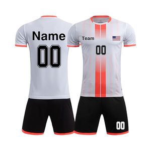 Vente en gros de maillots de football à sublimation personnalisés et uniformes d'équipe Vêtements de sport 100% polyester à séchage rapide pour joueurs de football - Product Image 1