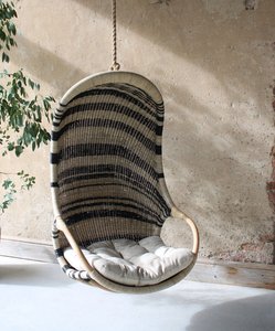 Best selling rattan <b>patio</b> hanging chair commercial furniture factory supply woven <b>swing</b> chairs - Product Image 6