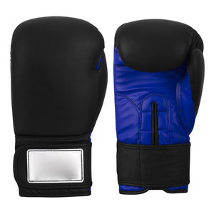 Fabrication de gants de boxe professionnels en cuir artificiel, gants d'entraînement Muay Thai sans protège-poignets, vente chaude, impression de logo, gants de boxe - Product Image 1