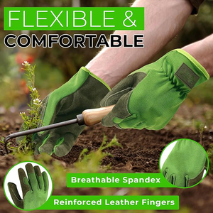 Guantes Resistentes para Hombre, Palmas Reforzadas, Nudillos Acolchados, Puntas para Pantallas Táctiles, Ideales para Mecánicos y Trabajos de Construcción - Product Image 6