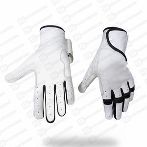 Gants de frappe de Baseball professionnels en cuir véritable de haute qualité respirant Durable doux confortable meilleure prise en main sur mesure - Product Image 4
