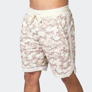 Pantalones cortos de baloncesto para hombre con logo personalizado, producto de moda, pantalones cortos deportivos de malla para correr y baloncesto. - Product Image 4