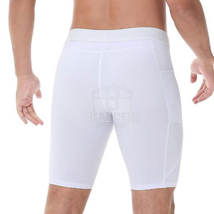 Streetwear Breathable Quick Dry Spandex <b>Shorts</b> Oversized Workout Wear Spandex <b>Shorts</b> For <b>Men</b> - Product Image 3