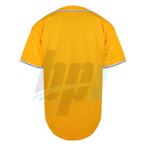 Jersey de Béisbol Hecho con el Mejor Material, Jersey de Béisbol Personalizado en Color, Jersey de Béisbol de Alta Calidad - Product Image 3