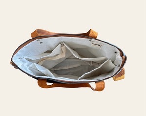 Sac fourre-tout en cuir et toile vintage, sac à bandoulière, sac de voyage, sac de travail, sac de shopping, durable, grande capacité, imperméable, broderie ouverte - Product Image 4