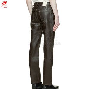 กางเกงหนังผู้ชายคุณภาพสูง ทนทาน ทันสมัย หนังนุ่ม เหมาะสำหรับกิจกรรมกลางแจ้ง - Product Image 2