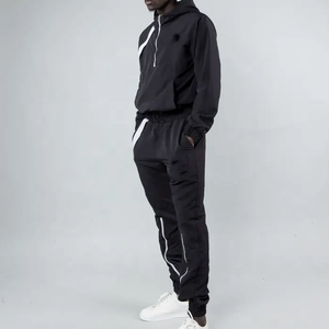 Wholesale Casual Mens Sportswear Jogging Tracksuits Zip up Mens Training Jogger Polyester <b>Wind</b> <b>Breaker</b> Nylon Tracksuits for Men - Product Image 2