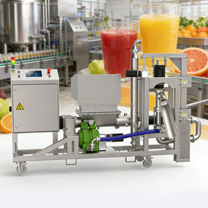 Ligne de production de jus de canne à sucre, pastèque, noix de coco, maïs, noix de cajou avec filtre en acier inoxydable pour jus de nectar et jus d'aloe vera - Product Image 4