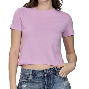 Ropa Deportiva de Primera Calidad para Mujer, Top Ligero para Gimnasio, Estilo Cuello Redondo - Product Image 1