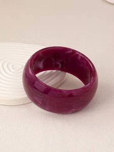 Transparent Clear <b>Resin</b> Bangles with Floral & Crown Design Handmade Classic Women's Anniversary Jewelry - Product Image 1