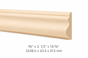 Moulures en bois massif, garnitures en bois sur mesure, moulures de plafond, plinthes pour la décoration murale intérieure, la rénovation et la finition architecturale - Product Image 2