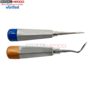 Elevadores de Raíces Dentales Manuales para Cirugía Oral, Extractor de Raíces, 3 Piezas DEL H1 H2 H3, Instrumentos Médicos de Acero Inoxidable Alemán - Product Image 4