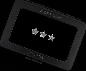 OM GEMS Diamante Cultivado en Laboratorio con Corte Estrella de 4.6 x 3.0 mm, Diamante Suelto Melee, Diamante CVD Creado en Laboratorio para Joyería Personalizada, Listo para Enviar - Product Image 6