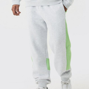 Custom 2-Piece Unisex Oversized Fleece Printed <b>Tracksuit</b> Men's Hooded Jogging Solid Breathable Plus Size Winter 100% Cotton - Product Image 4