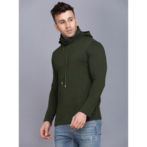 Sweat-shirt à capuche oversize pour homme, style vintage, coupe ample, épaules tombantes, en coton, streetwear, personnalisable, vente en gros, haute qualité - Product Image 4