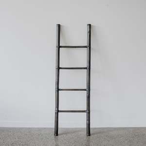 Eco friendly home accessories natural bamboo <b>ladder</b> hand-crafted <b>ladders</b> for bedroom bathroom - Product Image 5