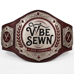 Ceinture de championnat personnalisée, ceinture de récompense avec plaques métalliques de qualité supérieure, design décoratif, sangle réglable, trophée de compétition sportive, OEM - Product Image 1