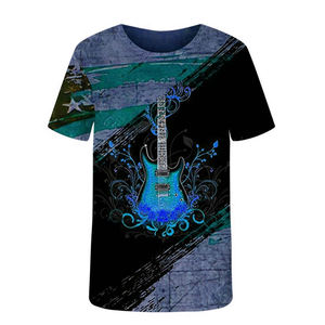 Best Design <b>Men's</b> T-<b>Shirts</b> Custom Printed Cotton Bamboo Fiber Breathable Knitted High Street Plus Size Pakistan Featuring 3D - Product Image 3