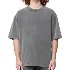 เสื้อยืดผู้ชายทรงหลวม ผลิตจากผ้าวินเทจคุณภาพพรีเมียม คอทรงโอ สีสันสดใส - Product Image 2