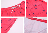 Celana Pendek Kasual Desain Trendi 100% Poliester Kanvas Solid Bernapas Musim Panas Efek Acid Wash Pria Wanita
