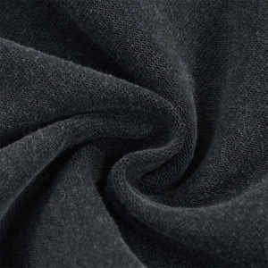 T-shirt Homme Oversize Noir DTG Personnalisé Effet Délavé Acide Vintage – Vente en Gros OEM - Product Image 3