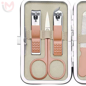 High Quality 7 in 1 Steel Manicure & Pedicure Set Cuticle Care <b>Nail</b> Clipper Tools with Travel Case Hot Selling Personal Care <b>Kit</b> - Product Image 3