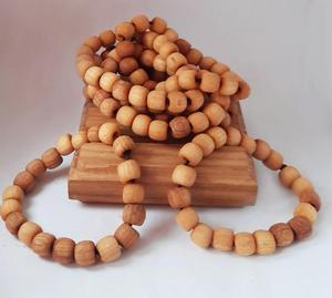 Bracelet en bois écologique fait main MN Exports, bijou de poignet en bois naturel, accessoire de mode ethnique bohème, cadeau pour elle - Product Image 6