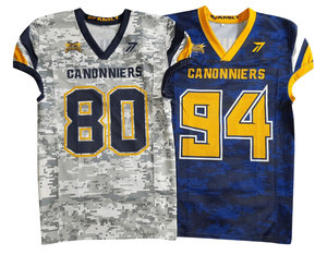Championship American Football Jersey Adult Youth Premium Breathable Polyester Custom Logo Number Name OEM ODM Pakistan - Product Image 1