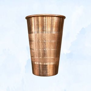 แก้วทองแดงแท้ทำมือ ลายสลักแบบวินเทจ เป็นมิตรกับสิ่งแวดล้อม พกพาสะดวก สำหรับงานเลี้ยงที่บ้าน งานแต่งงาน - Product Image 4