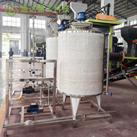 Cuve de mélange multifonctionnelle industrielle en acier inoxydable 304 pour engrais liquides et détergents avec système de chauffage