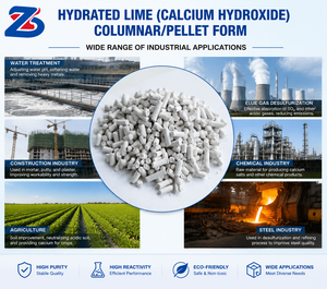 Hidróxido de Calcio en Polvo de Alta Reactividad, Cal Hidratado Premium, Grado Industrial y Agrícola, para Tratamiento de Agua, ZHONGSHENG Hebei - Product Image 5
