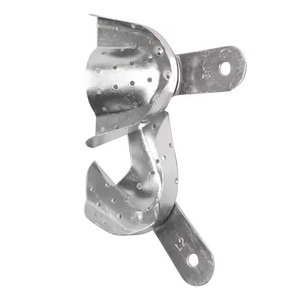 Bandejas de Impresión Dentales de Aluminio Azicon - Juego de Bandejas de Impresión Orales Superiores e Inferiores Perforadas, Ligeras, Reutilizables y Autoclavables - Product Image 4