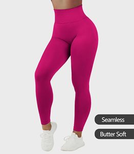 Leggings for Women Scrunch Butt Lifting <b>Tummy</b> <b>Control</b> High Waisted Solid Sports Workout Gym Running Compression Tight Yoga Pant - Product Image 4
