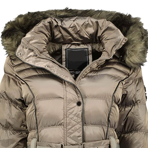 <b>Women's</b> Winter Long Finished Eco-Friendly <b>Waterproof</b> Hooded <b>Parka</b> for Cold Season Outdoor Fashion and Everyday Use - Product Image 6