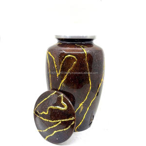 Urnas de Cremación de Aluminio Metálico para Cenizas Humanas, Venta al por Mayor, Estilo Americano Personalizado, Capacidad de 220 Pulgadas Cúbicas, para Cenizas de Adultos y Mascotas - Product Image 3