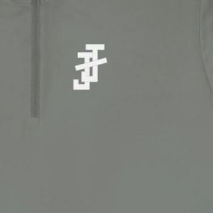 เสื้อพูลโอเวอร์แขนยาวคอตั้งแบบซิปครึ่งตัว ยูนิเซ็กซ์ ปักโลโก้ที่อกได้ตามสั่ง เสื้อลำลองสำหรับเล่นกีฬากลางแจ้งและฝึกซ้อม ขายส่ง - Product Image 3