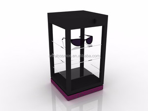 2025 moderne élégant personnalisé magasins de détail Transparent acrylique présentoir lunettes de soleil vitrine avec tiroirs - Product Image 2