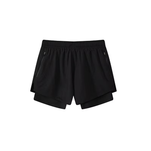 Men's High Street Double <b>Layer</b> Breathable Eco-Friendly Polyester/Mesh Fitness Gym Training Sports Shorts Quick Dry Workout - Product Image 2