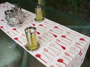 Juego de Caminos de Mesa Cuadrados de Algodón Hechos a Mano, Modernos y Sencillos, Personalizables, Lavables, Ecológicos, Resistentes al Polvo y al Agua, Decoración para Restaurantes - Product Image 4