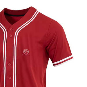 Maillot de baseball respirant à séchage rapide, manches courtes, modèle 2025, dernière collection, meilleure vente - Product Image 4