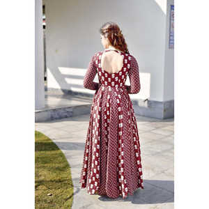 ชุดแม็กซี่สีน้ำตาล Gajgamini - Product Image 2