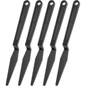 Set di 5 Raschietti Neri Micro per Applicazione Pellicole Auto, Strumenti per Oscuramento Vetri e Applicazione Film - Product Image 1