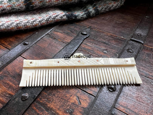 Peine para el Cabello de Hueso Tradebyd, Accesorio de Peluquería Artesanal, Peine de Estilismo Natural de Primera Calidad - Product Image 4