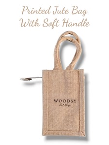 High on Demand Handcrafted Jute <b>Bag</b> with Strong Handles for Picnic Essentials or <b>Books</b> and Daily Commutes Available for Sale - Product Image 2