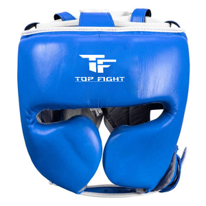 อุปกรณ์ป้องกันศีรษะสำหรับชกมวย Top Fight สีทองดำ ทำจากวัสดุ PU สำหรับฝึกซ้อมและแข่งขัน เหมาะสำหรับผู้ใหญ่ ระบายอากาศได้ดี ป้องกันศีรษะสำหรับศิลปะการต่อสู้ - Product Image 6