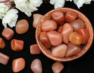 Pierres Roulées d'Aventurine Rouge Naturelle 18-25mm, Gemmes Polies pour la Fabrication de Bijoux, Artisanat, Décoration Intérieure, Vente en Gros - Product Image 3