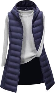 <b>Women's</b> Lightweight Insulated Puffer Vest OEM Manufacturer Custom Logo <b>Women's</b> <b>Sleeveless</b> Quilted <b>Jacket</b> Wholesale - Product Image 4