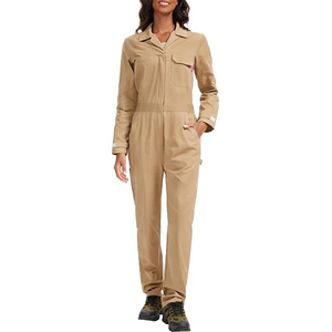 Ensemble de vêtements de travail unisexe, couleur unie, chemise à manches courtes et pantalon, viscose/polyester, respirant, écologique, séchage rapide, grande taille, décontracté - Product Image 1