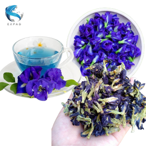 Thé de fleurs de pois papillon séchées, thé bleu violet naturel pour café, bar, boissons, latte, limonade, cocktails, mixologie - Product Image 1