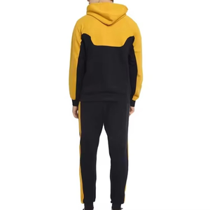 Survêtements personnalisés de qualité pour hommes, 100% polyester, vêtements de sport, survêtement à prix avantageux, séchage rapide, entraînement, club sportif, jogging - Product Image 2